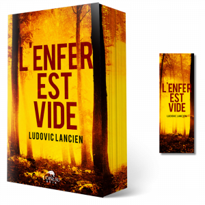 Une couverture de livre en 3D et à plat intitulée Précommande - Le Sacrifice des papillons, avec une scène de forêt jaune-orange et un texte noir en gras, est maintenant disponible en pré-commande. Inspiré du Sacrifice des papillons.